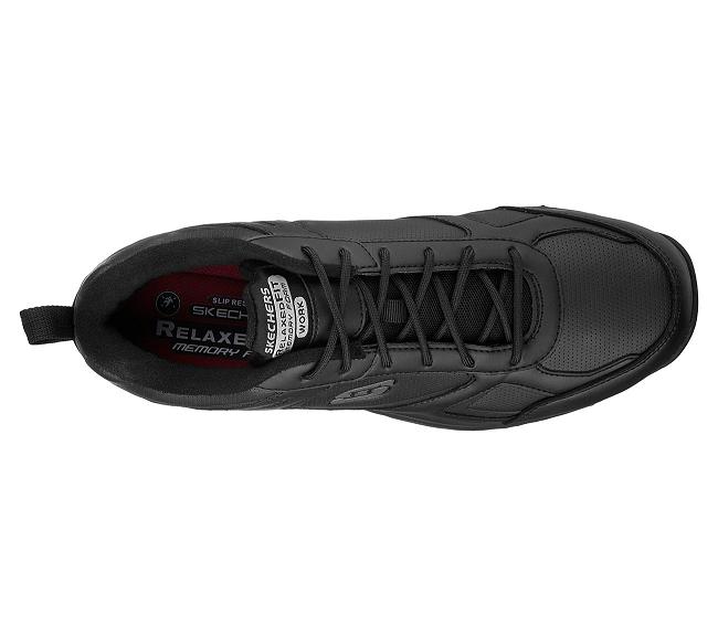 Zapatos de Trabajo Skechers Hombre - Dighton Negro JIONT9475